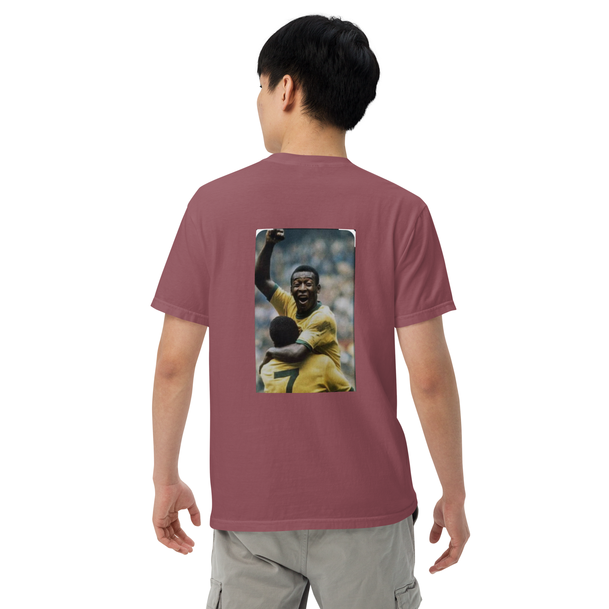T-shirt pour hommes édition limitée hommage à Pelé