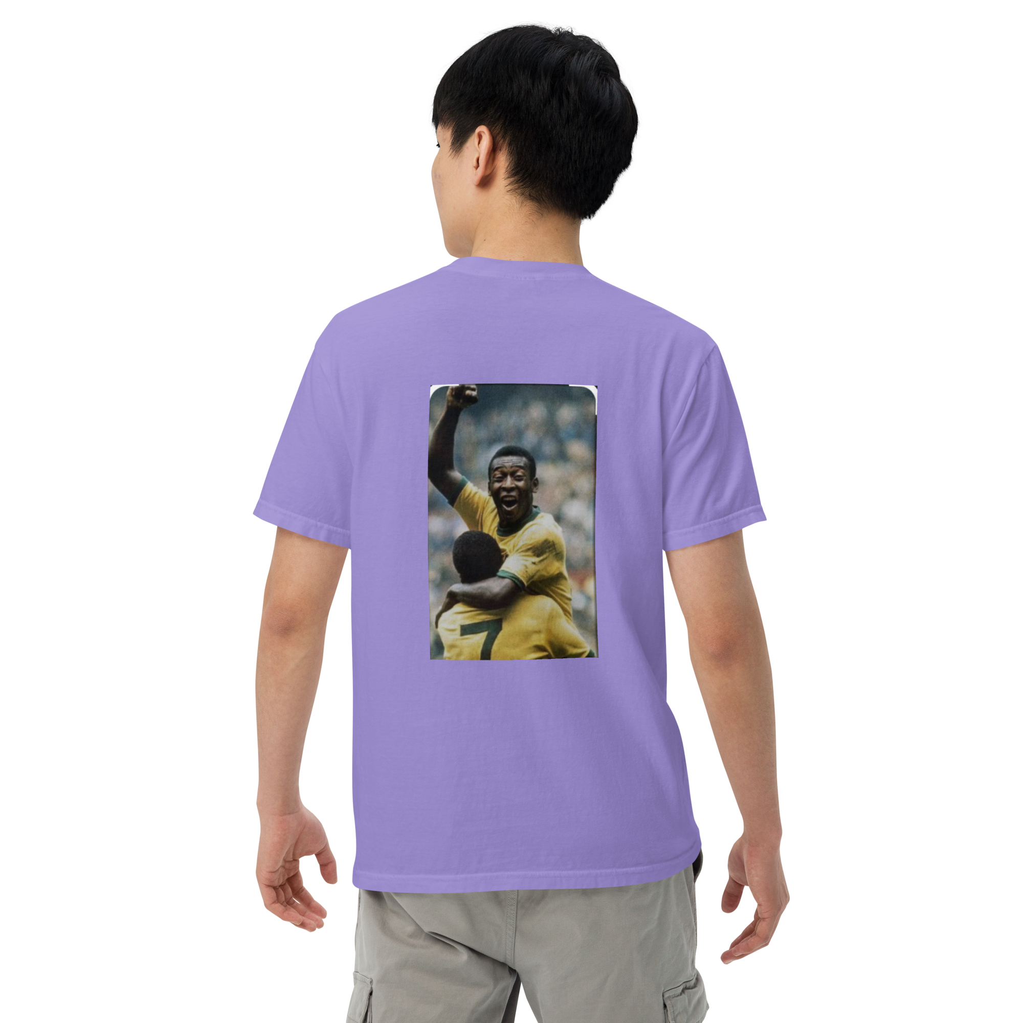 T-shirt pour hommes édition limitée hommage à Pelé