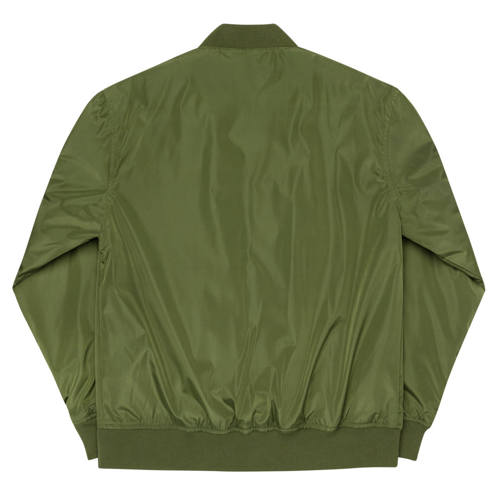 Premium recycled material bomber jacket Johnny
